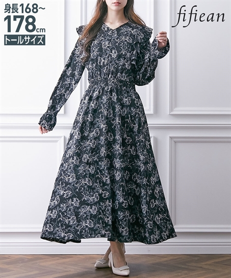 ニッセン（nissen） ワンピース ロング マキシ トールサイズ