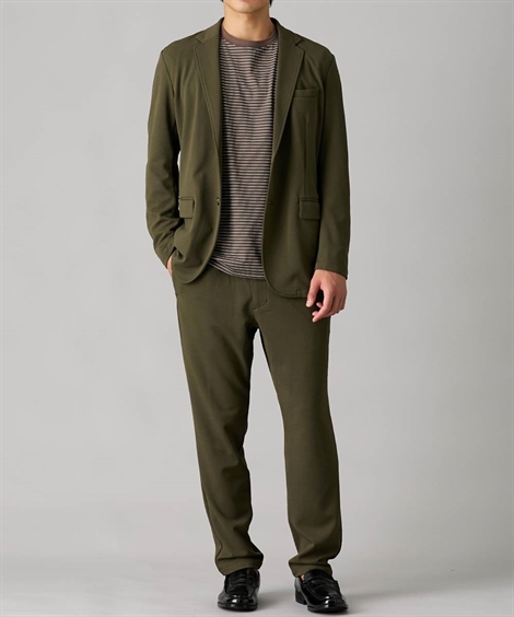 ニッセン スーツ ビジネス メンズ ベルト ループ付 カットソー