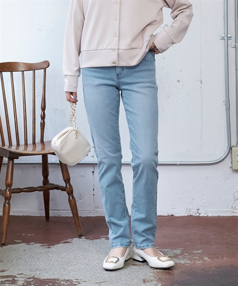 ニッセン（nissen） フレアパンツ ブーツカットパンツ 大きいサイズ