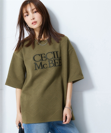 ニッセン Tシャツ カットソー レディース CECIL McBEE 変形