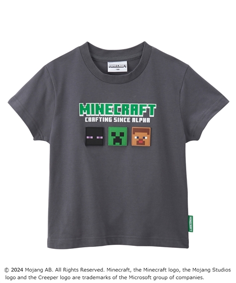 Tシャツ 子供服 キッズ MINECRAFT マインクラフト 半袖  トップス カットソー 110〜...