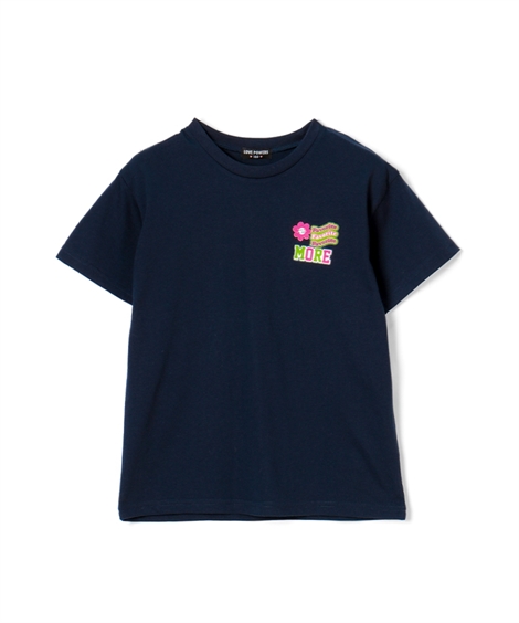 トップス・チュニック ビッグシルエットワッペンプリント半袖Tシャツ ニッセン nissen｜nissenzai｜03