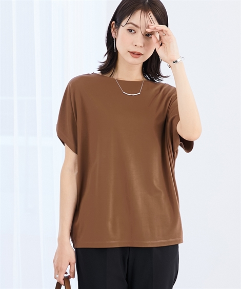 ニッセン（nissen） Tシャツ カットソー レディース ひんやり 接触冷感