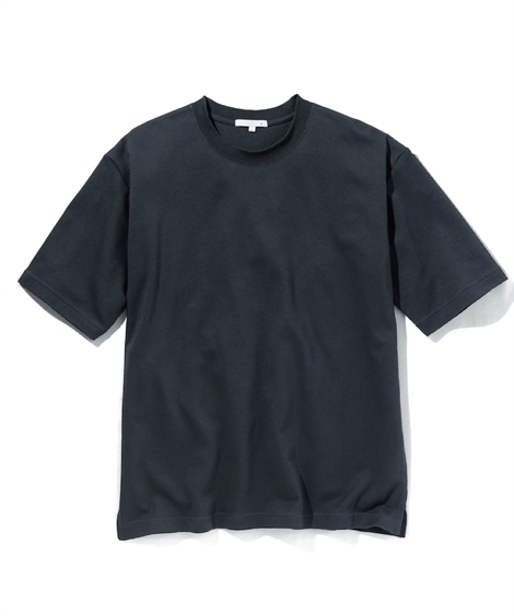 Tシャツ カットソー メンズ 吸汗速乾 オーバーサイズ5分袖Tシャツ UVカット 夏  トップス M...