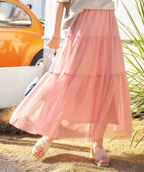 ニッセン（nissen） ロングスカート 大きいサイズ レディース