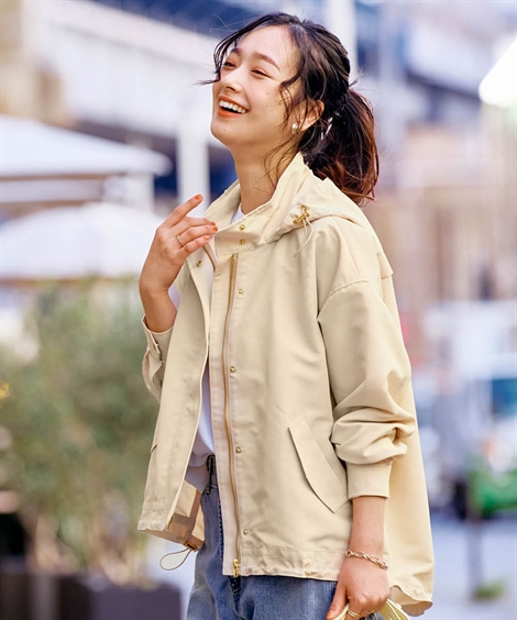 ニッセン（nissen） パーカー アウター 大きいサイズ レディース はっ