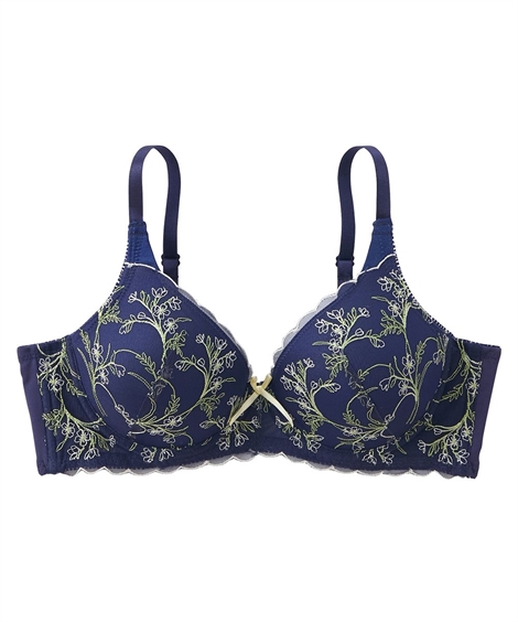 ニッセン（nissen） ブラジャー レディース プチ胸サイズ 花柄