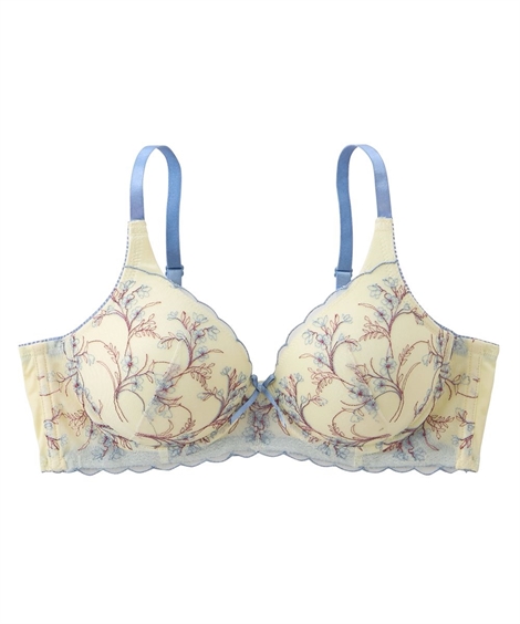 ニッセン（nissen） ブラジャー レディース プチ胸サイズ 花柄