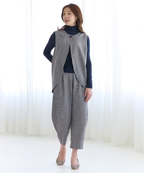 ニッセン（nissen） パンツ シニア ファッション ベスト ＆コクーン