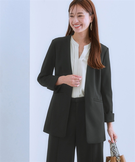 ニッセン（nissen） スーツ パンツ レディース セットアップ対応