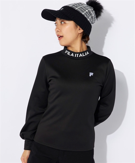 FILAGOLF スポーツウェア トップス レディース 長袖 ジャガード