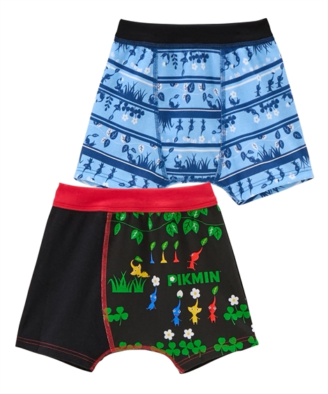 ニッセン（nissen） ボクサーパンツ 男の子 キッズ ピクミン 前閉じ 2