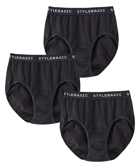 ニッセン（nissen） ショーツ パンツ 女の子 キッズ n KURO 綿混