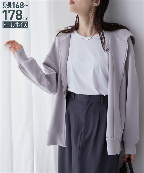 ニッセン（nissen） パーカー トールサイズ レディース 高身長