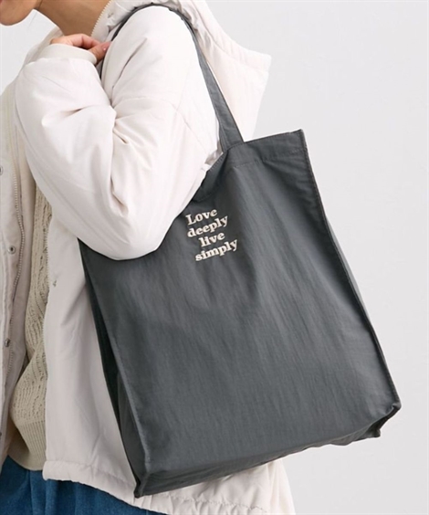 ニッセン（nissen） トートバッグ レディース Jouet うちわが入る はっ