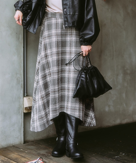 ウサギ！CRESCENT ロングスカート M 新品 クレッシェント SALE 50%OFF】[GE486]ANTGAUGE(アントゲージ) 5Pスカート フェイク