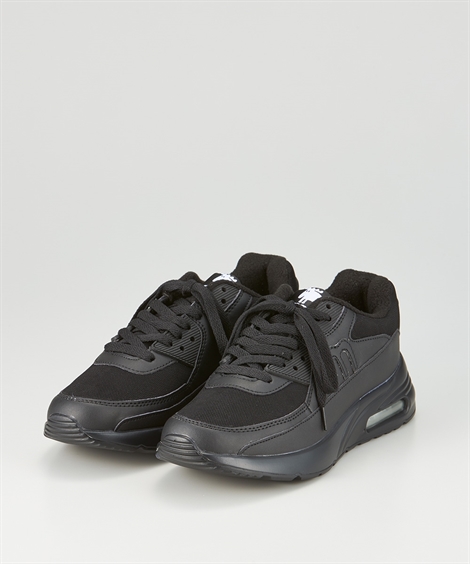 ニッセン（nissen） レディース moz 内側微起毛厚底 スニーカー ワイズ