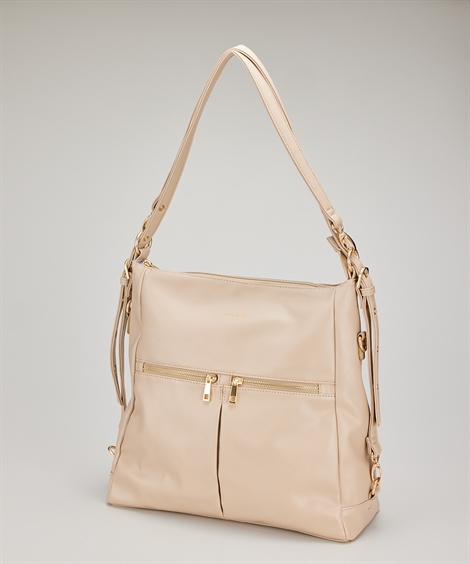 極希少◎ヘルツ　全面3ポケット標本　ショルダーバッグ　2way A4収納可能 ハードレザーで質実剛健に仕上げた2wayショルダーバッグ / 革鞄のHERZ