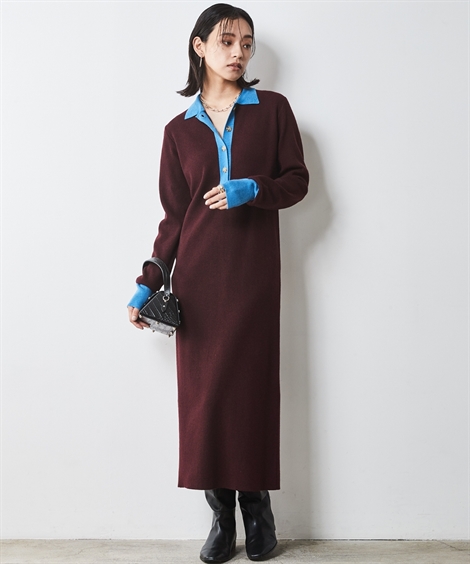 ニッセン（nissen） ワンピース ロング マキシ 大きいサイズ