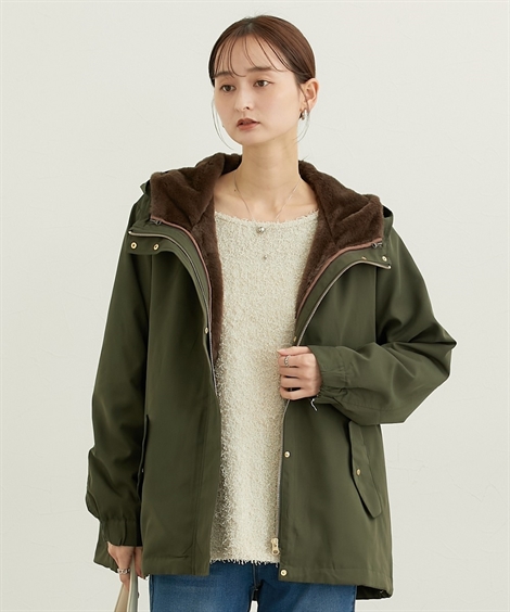 ニッセン（nissen） ジャケット アウター レディース 3WAYフェイク