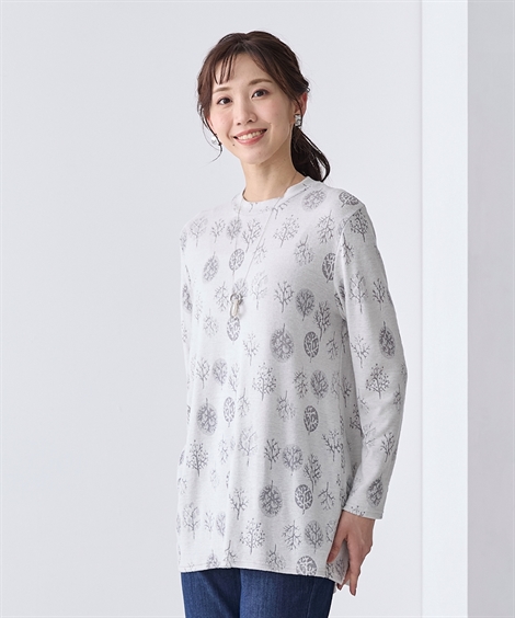 ニッセン Tシャツ カットソー レディース シニア ファッション