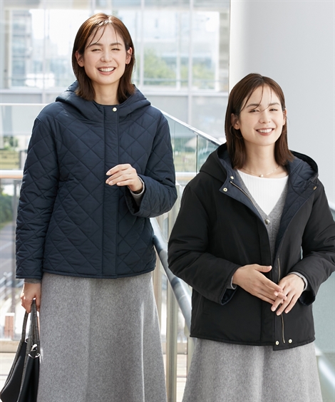 ニッセン（nissen） コート アウター レディース フード付き