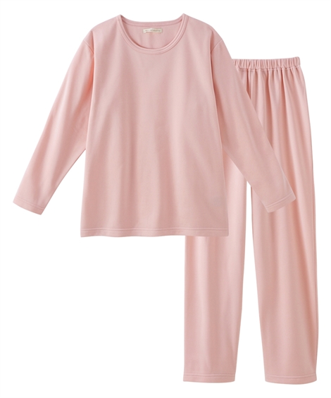 ニッセン（nissen） パジャマ 上下セット レディース ふわぬく裏起毛