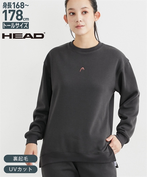 HEAD スポーツウェア トップス トールサイズ レディース 高身長 裏起毛