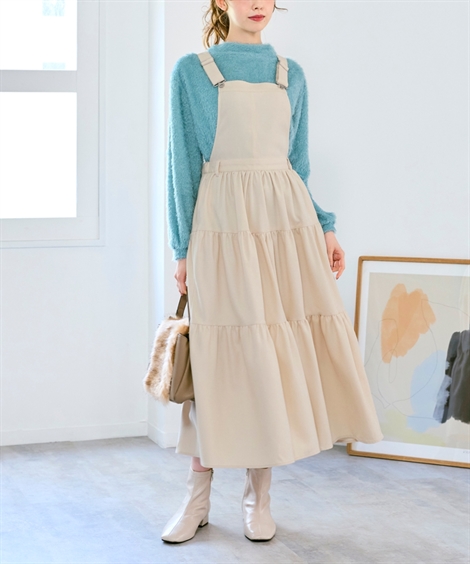 ニッセン（nissen） サロペット ワンピース ジャンパースカート