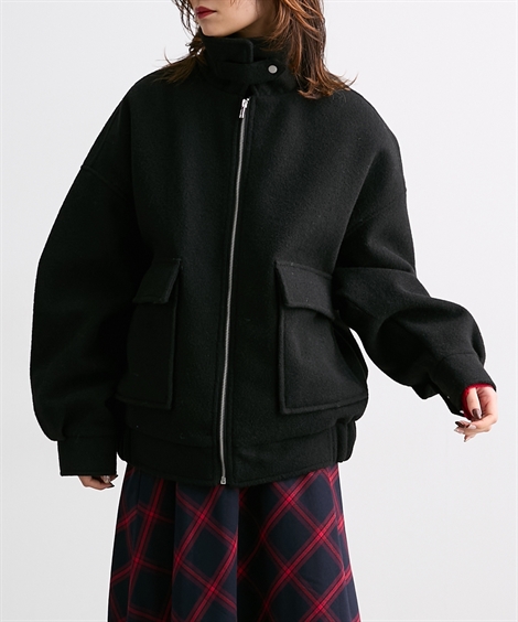 ニッセン（nissen） ジャケット アウター レディース ニット シャギー