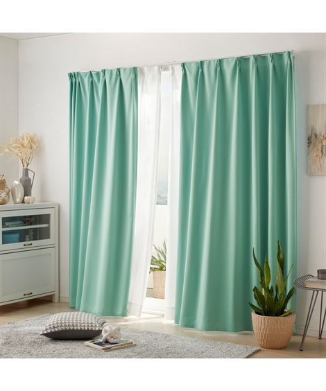 ニッセン（nissen） カーテンレース セット 4枚組 カーテン 1級遮光