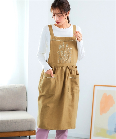 エプロン 大きいサイズ（ニッセン）のおすすめ人気商品一覧 通販