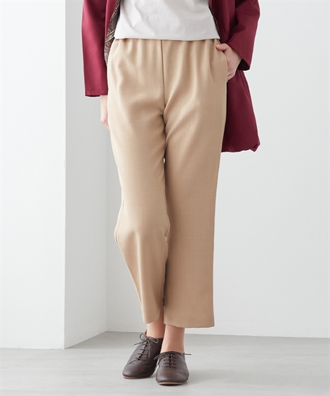 ニッセン（nissen） ストレートパンツ らくしゃん 骨盤 サポート