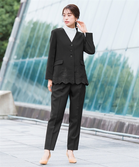 ニッセン（nissen） スーツ パンツ フォーマル レディース 入学式 卒業