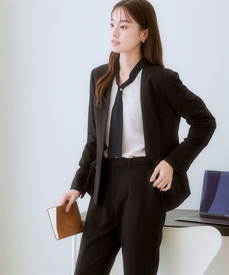 ニッセン（nissen） スーツ パンツ 大きいサイズ レディース タテヨコ