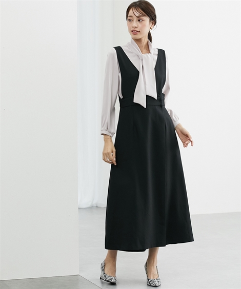 ニッセン（nissen） ジャンパースカート レディース カシュクール