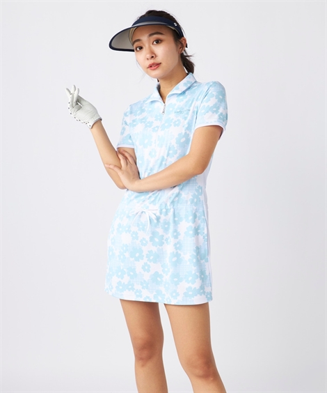 marie claire SPORT ブルー L セーター