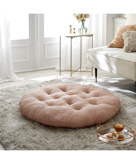 ニッセン（nissen） クッション 洗える ラグ｜つぶくしゅ フルーエ