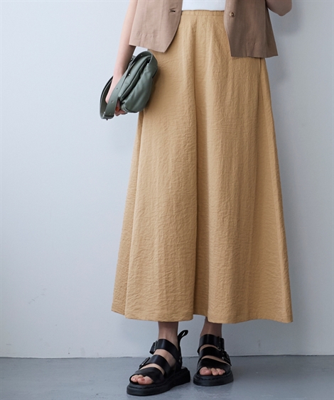 M H Ｌ美品　ロングスカート フレアスカート xfa852.jpg