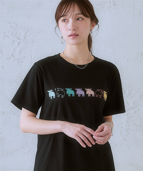 THE3名様 クラウドファンディング Tシャツ Mサイズ THE3名様】特製Tシャツ（ブラック） | atmovie shop