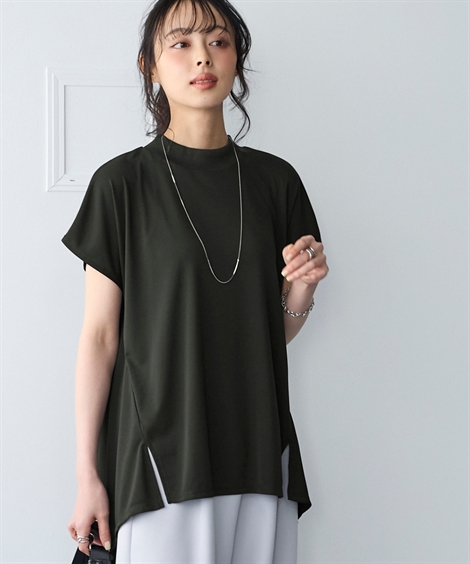 未使用 Kolor カラー 21SS ドッキング カットソー Tシャツ 半袖 kolor - 【新品同様 21SS】kolor プレミアムコットン ドッキング