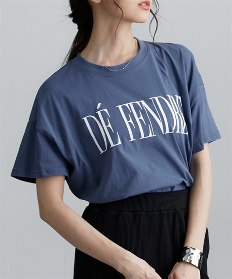 minansan専用　正規品 24ssロゴ Tシャツ レディース Lサイズ ニッセン（nissen） Tシャツ カットソー 大きいサイズ レディース ロゴ