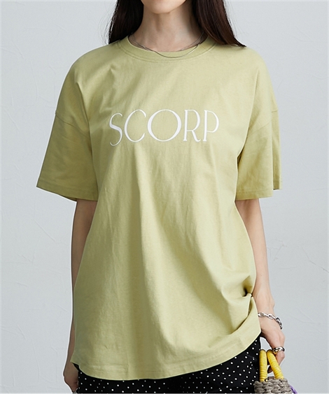 ニッセン（nissen） Tシャツ カットソー 大きいサイズ レディース ロゴ