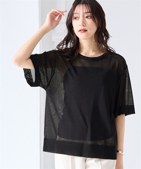 ニッセン（nissen） ニット セーター 大きいサイズ レディース アイ