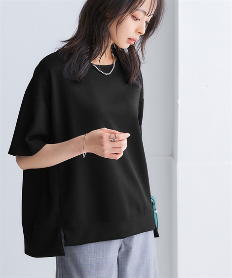 ニッセン Tシャツ カットソー レディース ひんやり柔らか