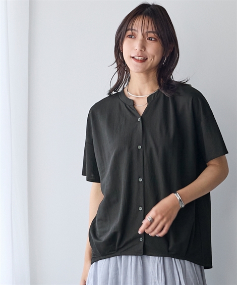 ニッセン（nissen） シャツ ブラウス レディース 美ラクRUタッチ