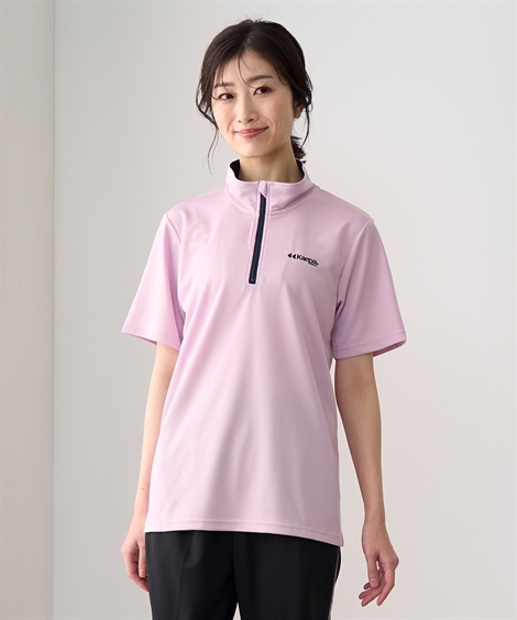 ニッセン（nissen） Tシャツ カットソー Kaepa ケイパ ハーフ ジップT