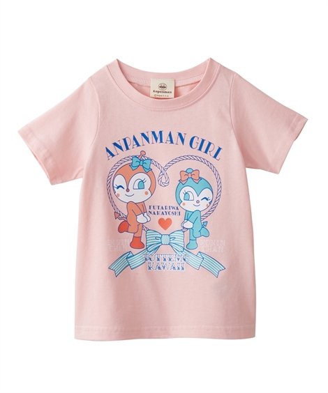 Tシャツ 子供服 ベビー アンパンマン 5柄から選べる 半袖 プリント AラインTシャツ 女の子 夏 トップス カットソー | 身長80/90/100cm | ニッセン nissen | ニッセン | 04