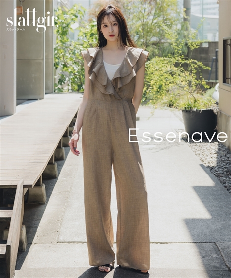 ニッセン（nissen） サロペット オールインワン オーバーオール トール