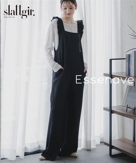 ニッセン（nissen） サロペット オールインワン オーバーオール トール